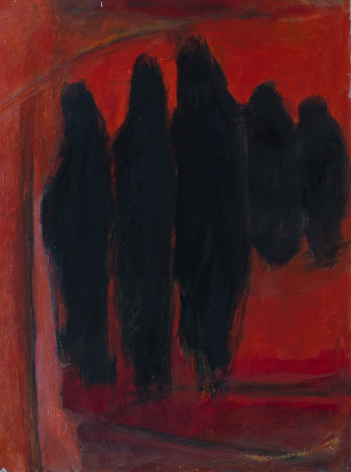 Painting: Untitled (#50) by Eleanor Hilowitz (1913 - 2007)