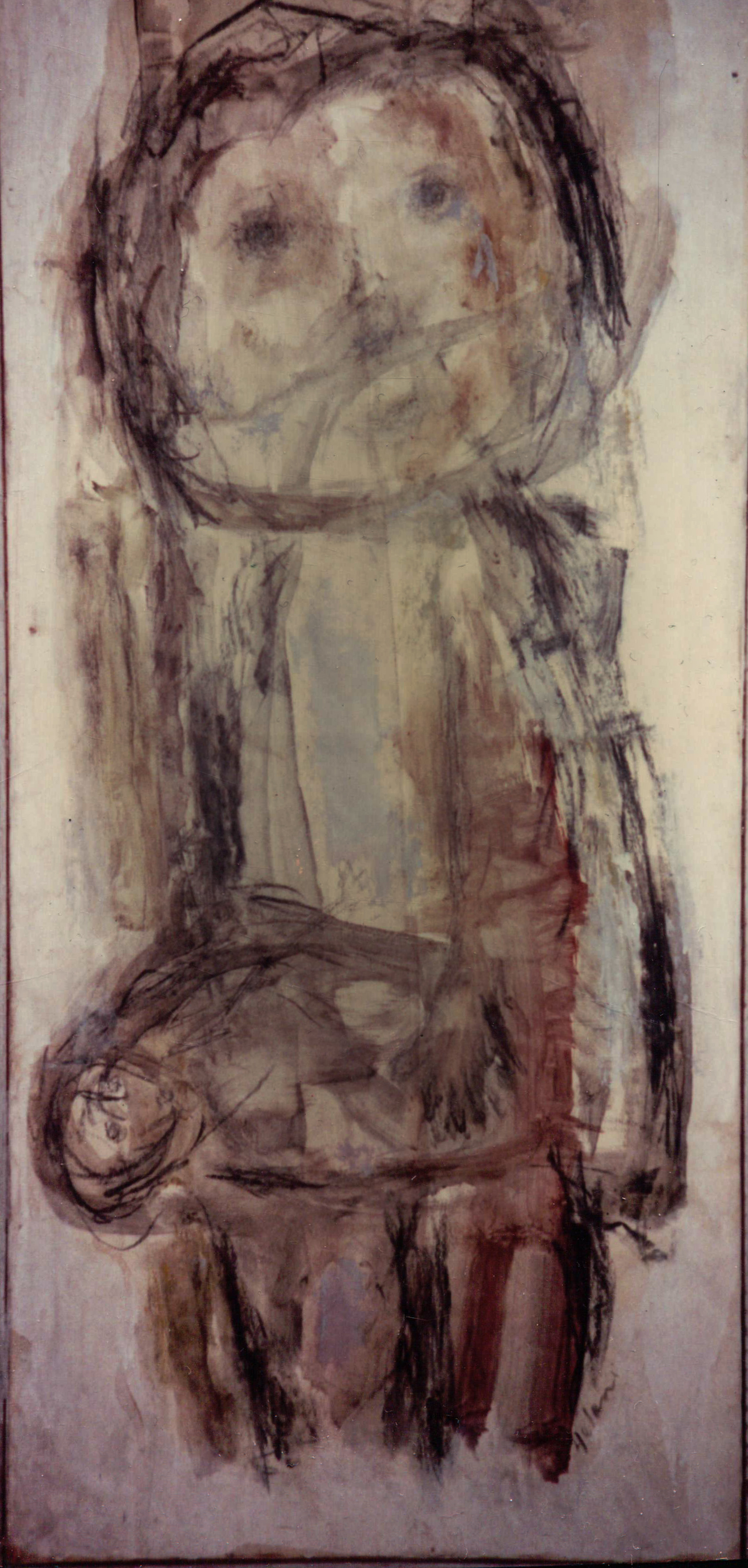 Painting: The Child (#66) by Eleanor Hilowitz (1913 - 2007)