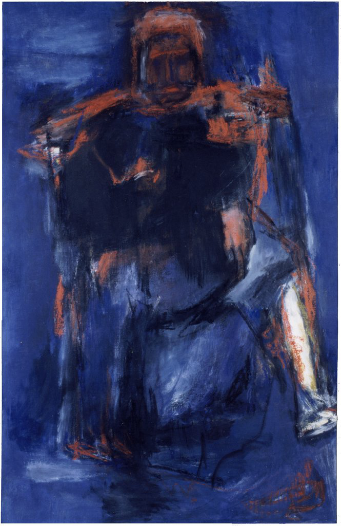 Painting: Honcho (#40) by Eleanor Hilowitz (1913 - 2007).